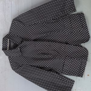 Talbot's polkadot blazer jacket